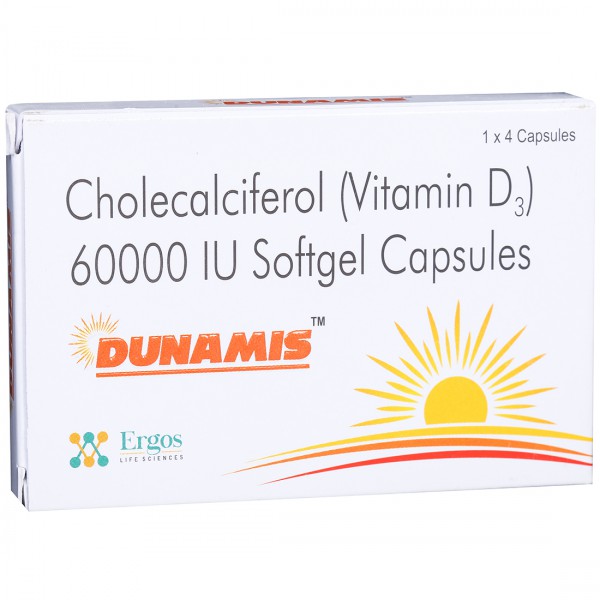 Dunamis 60000 IU Softgel Capsule (4 Cap)
