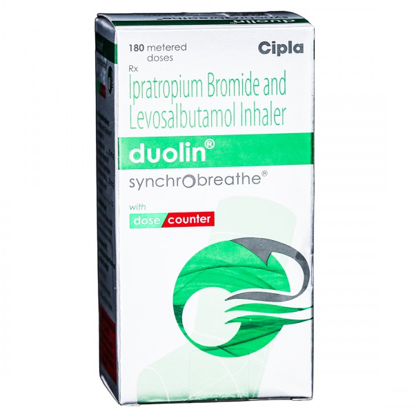 Duolin Synchrobreathe 10.8 g (180 Metered Doses) Duolin Synchrobreathe 10.8 g (180 Metered Doses)