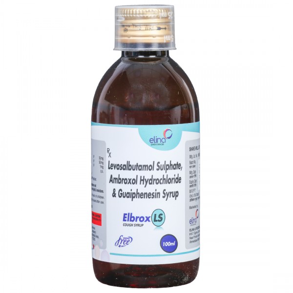 Elbrox LS Sugar Free Cough Syrup 100 ml