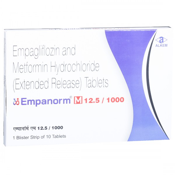 Empanorm M 12.5/1000 mg Tablet (10 Tab)