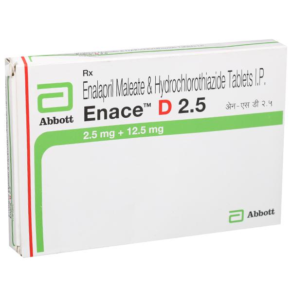 Enace D 2.5 mg Tablet (30 Tab) Enace D 2.5 mg Tablet (30 Tab)
