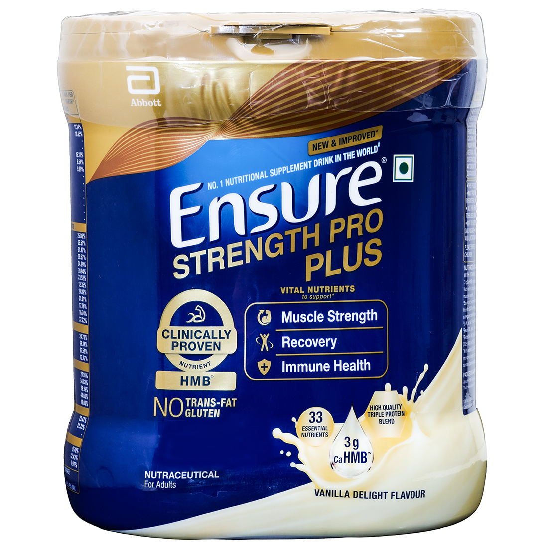 Buy Ensure Strength Pro Plus Vanilla Delight Flavour Powder Jar 2 x 500 ...