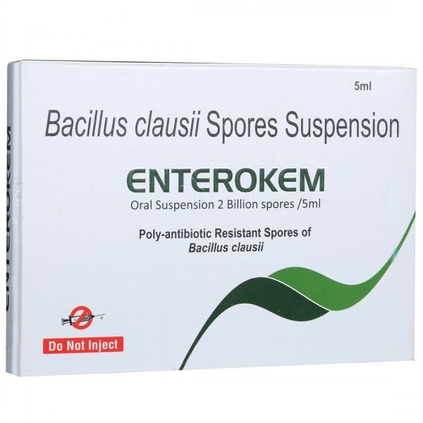 Enterokem Oral Suspension 5 ml