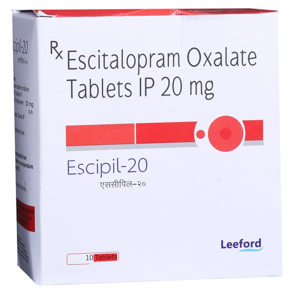 Escipil 20 mg Tablet (10 Tab)