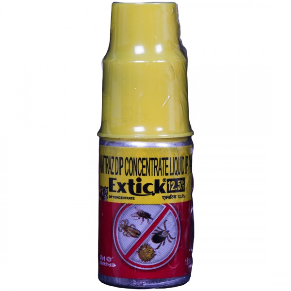Extick 12.5% Dip Concentrate Veterinary Liquid 15 ml