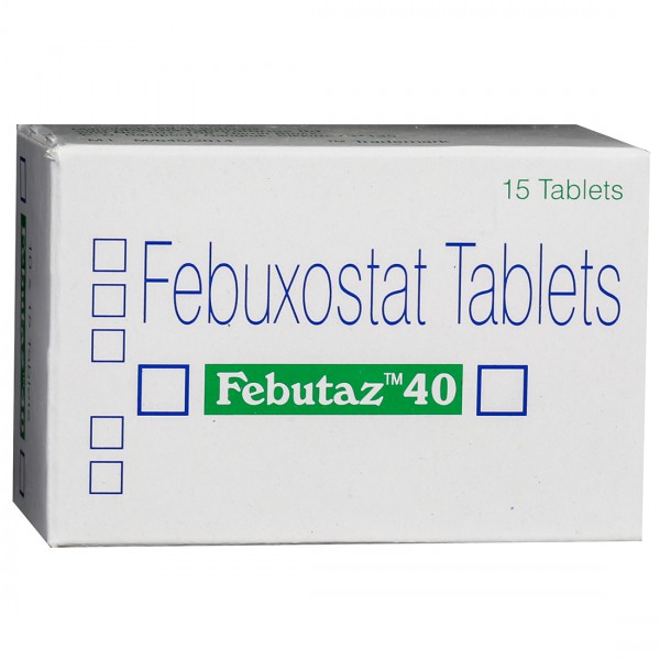 Febutaz 40 mg Tablet (15 Tab)