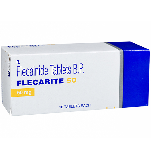 Flecarite 50 mg Tablet (10 Tab) Flecarite 50 mg Tablet (10 Tab)