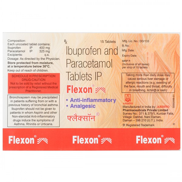 Flexon Tablet (15 Tab)