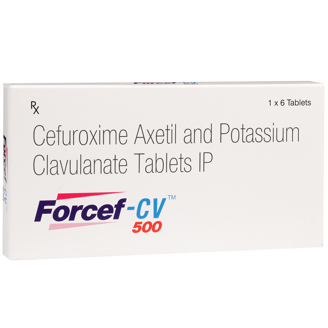 Forcef CV 500 mg Tablet (6 Tab) Forcef CV 500 mg Tablet (6 Tab)