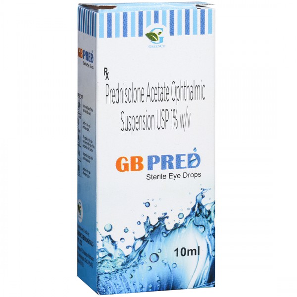 GB Pred Eye Drops 10 ml GB Pred Eye Drops 10 ml