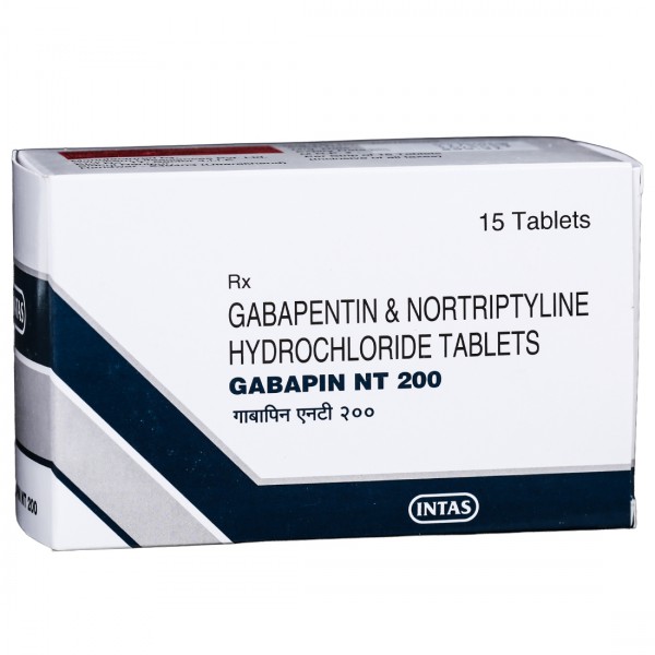 Gabapin NT 200 mg Tablet (15 Tab) Gabapin NT 200 mg Tablet (15 Tab)
