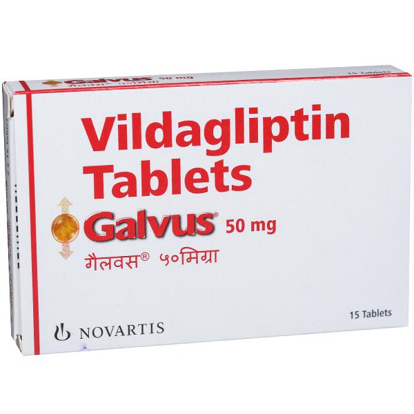 Galvus 50 mg Tablet (15 Tab)