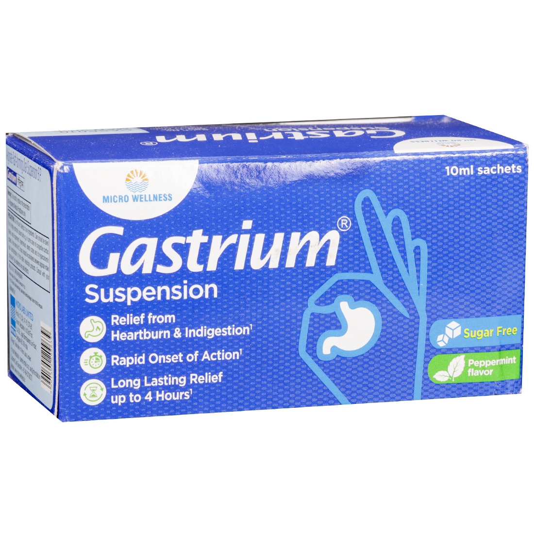 Gastrium Sugar Free Peppermint Flavor Suspension 10 ml Gastrium Sugar Free Peppermint Flavor Suspension 10 ml