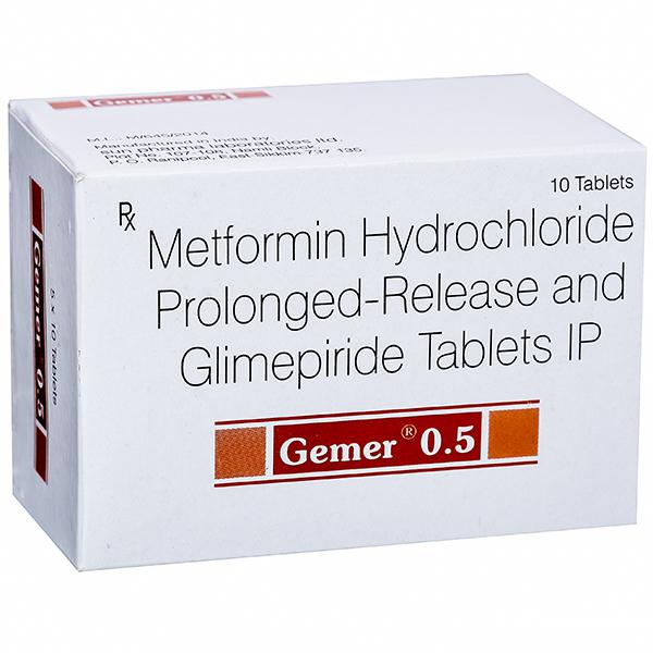 Gemer 0.5 mg Tablet (10 Tab)