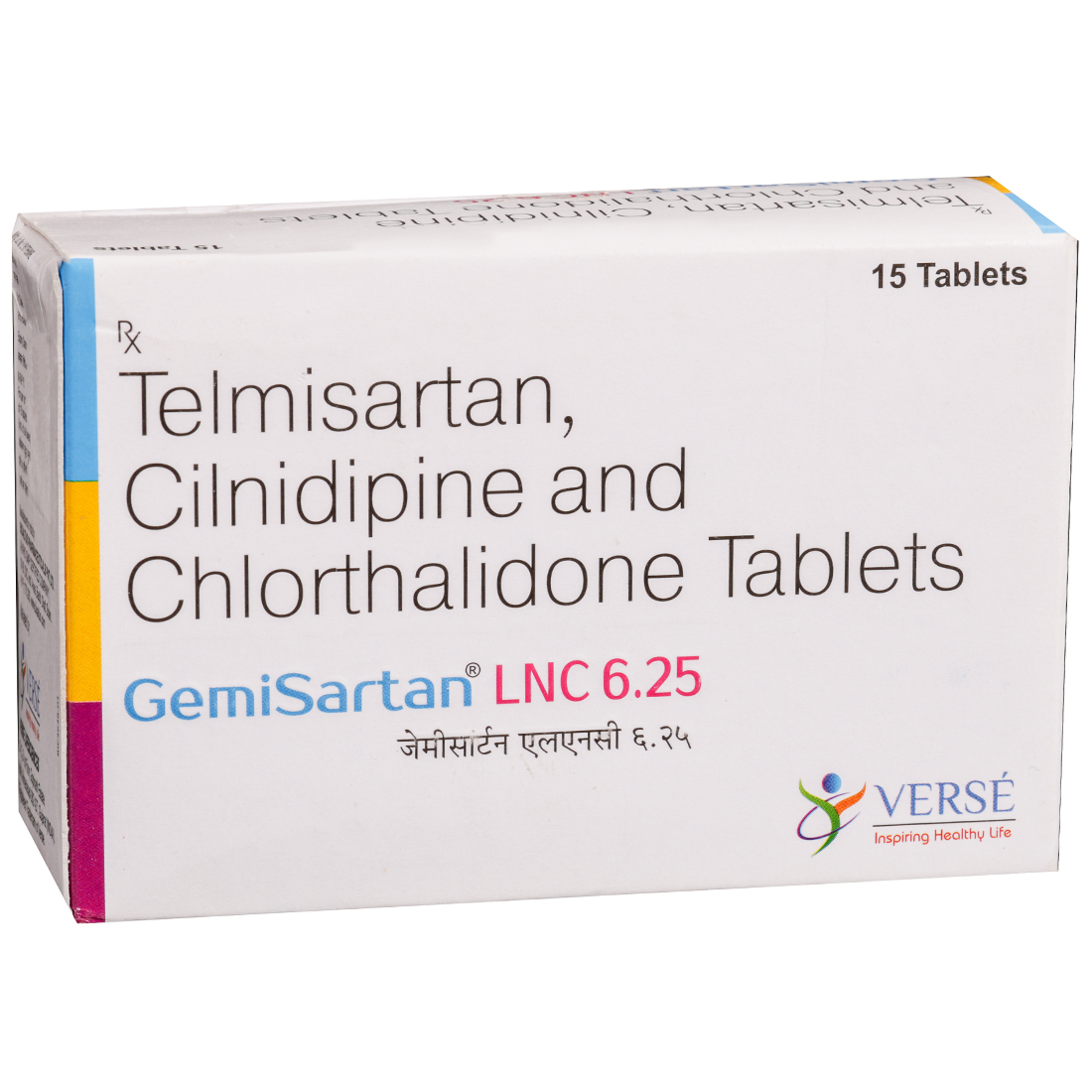 Gemisartan LNC 6.25 Tablet (15 Tab)