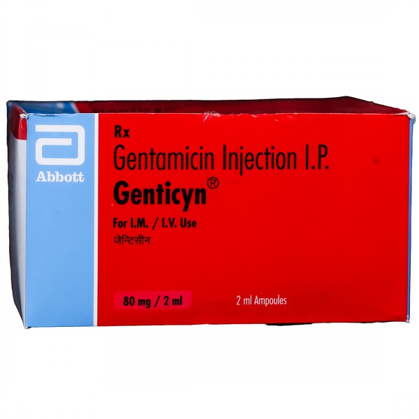 Genticyn 80 mg / 2 ml Injection