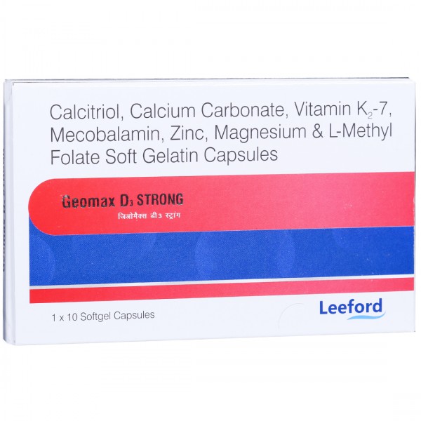 Geomax D3 Strong Capsule (10 Cap)