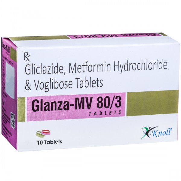 Glanza MV 80/3 Tablet (10 Tab)