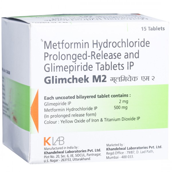 Glimchek M 2 mg Tablet (10 Tab)