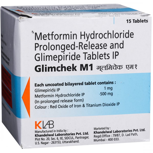 Glimchek M1 Tablet (15 Tab)