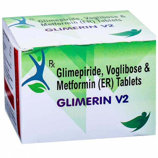 Glimerin V 2 mg Tablet (10 Tab)