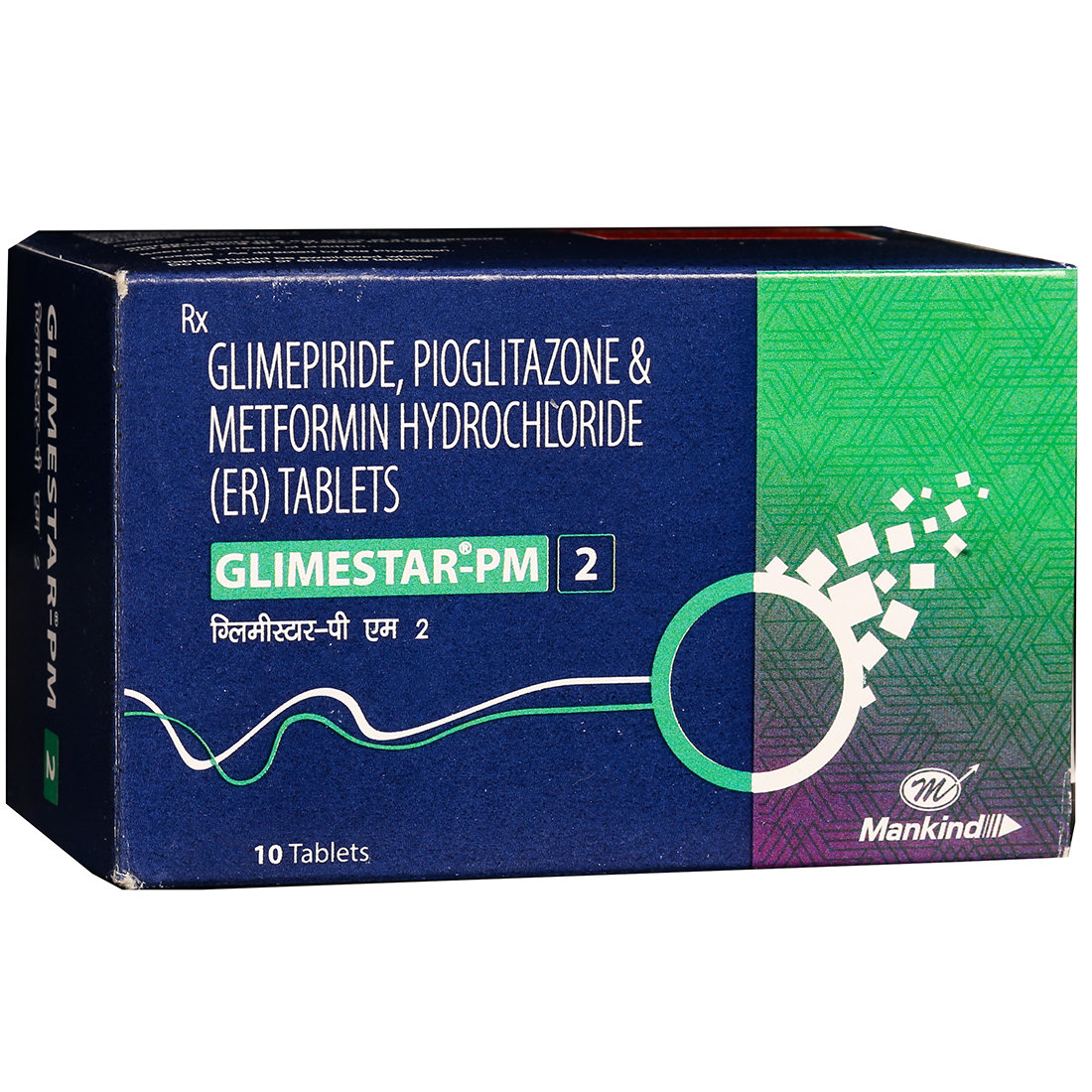 Glimestar PM 2 mg Tablet (10 Tab)