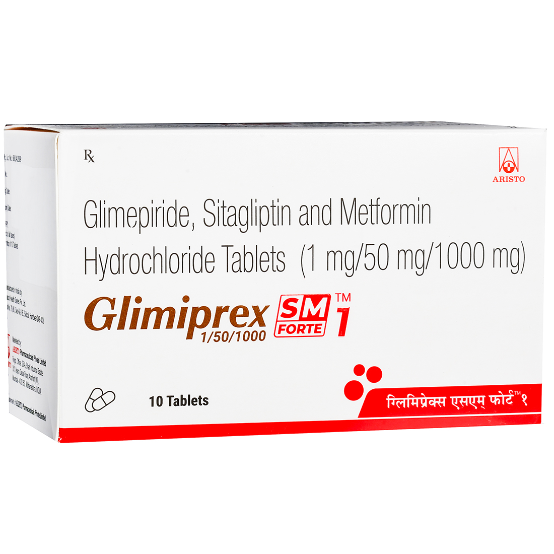 Glimiprex SM Forte 1 Tablet (10 Tab) Glimiprex SM Forte 1 Tablet (10 Tab)