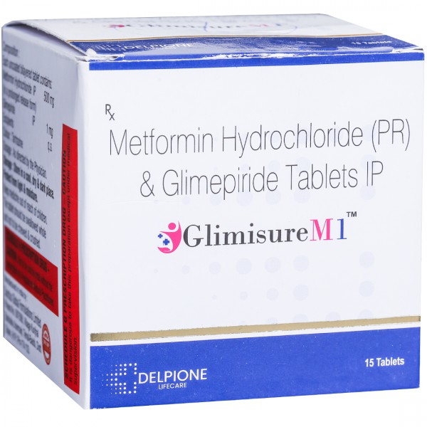 Glimisure M 1 Tablet (15 Tab) Glimisure M 1 Tablet (15 Tab)