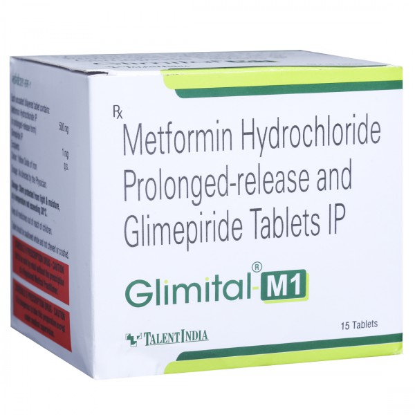 Glimital M1 Tablet (15 Tab)