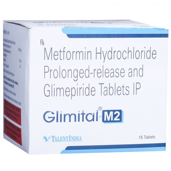 Glimital M2 Tablet (15 Tab)