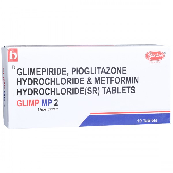 Glimp MP 2 mg Tablet (10 Tab)