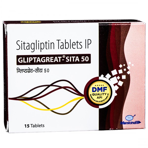 Gliptagreat Sita 50 Tablet (15 Tab)
