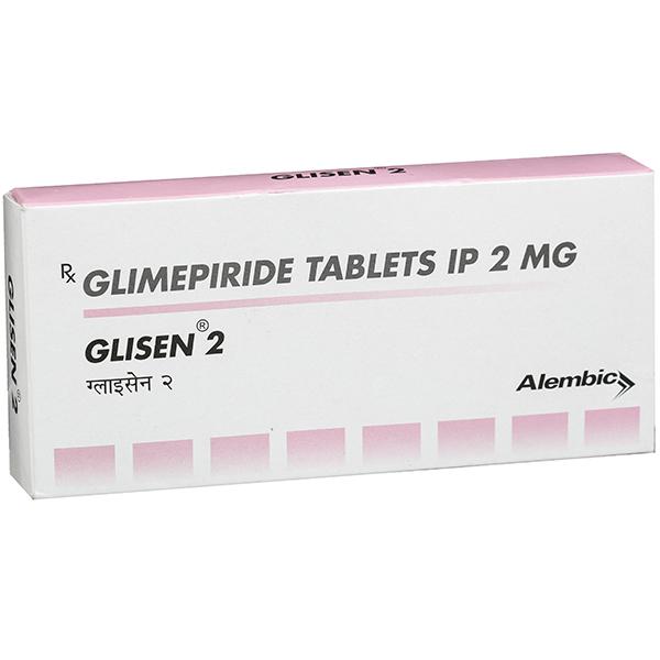 Glisen 2 mg Tablet (10 Tab)