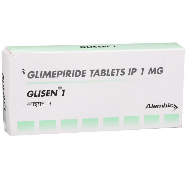 Glisen 1 mg Tablet (10 Tab)