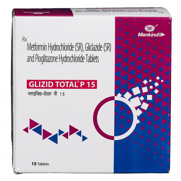 Glizid Total P 15 Tablet (15 Tab)