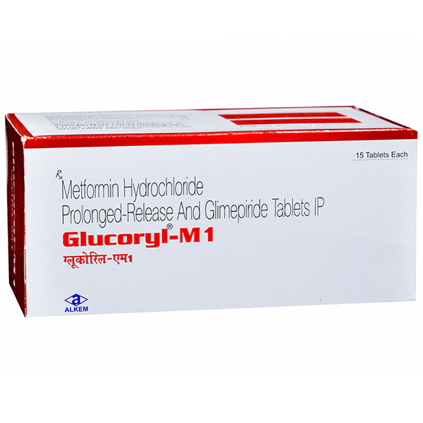 Glucoryl M 1 mg Tablet (15 Tab)
