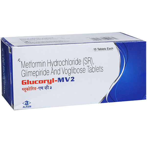 Glucoryl MV 2 mg Tablet (15 Tab) Glucoryl MV 2 mg Tablet (15 Tab)