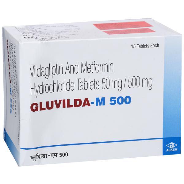 Gluvilda M 500 mg Tablet (15 Tab)