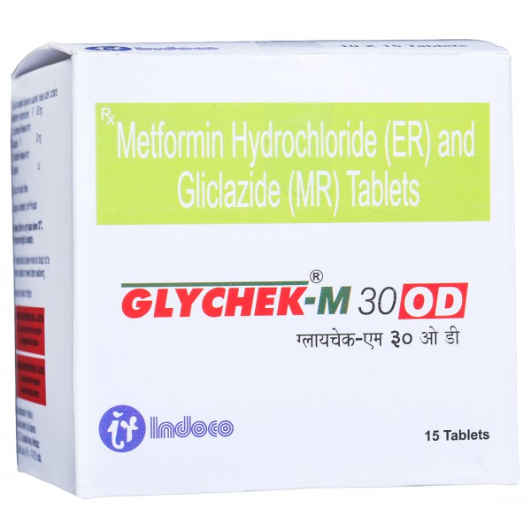 Glychek M 30 OD Tablet (15 Tab)