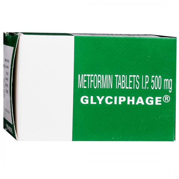 Glyciphage 500 mg Tablet (20 Tab) Glyciphage 500 mg Tablet (20 Tab)