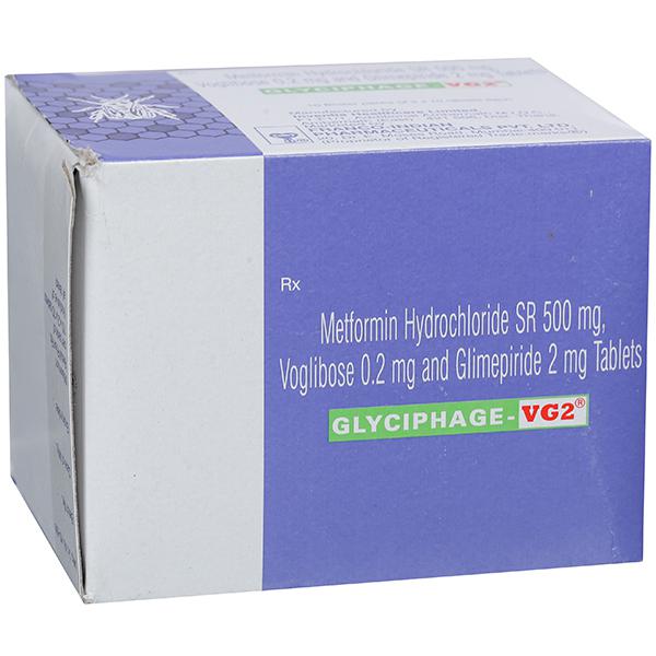 Glyciphage VG 2 mg Tablet (10 Tab)