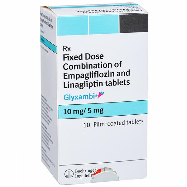 Glyxambi 10 mg / 5 mg Tablet (10 Tab) Glyxambi 10 mg / 5 mg Tablet (10 Tab)