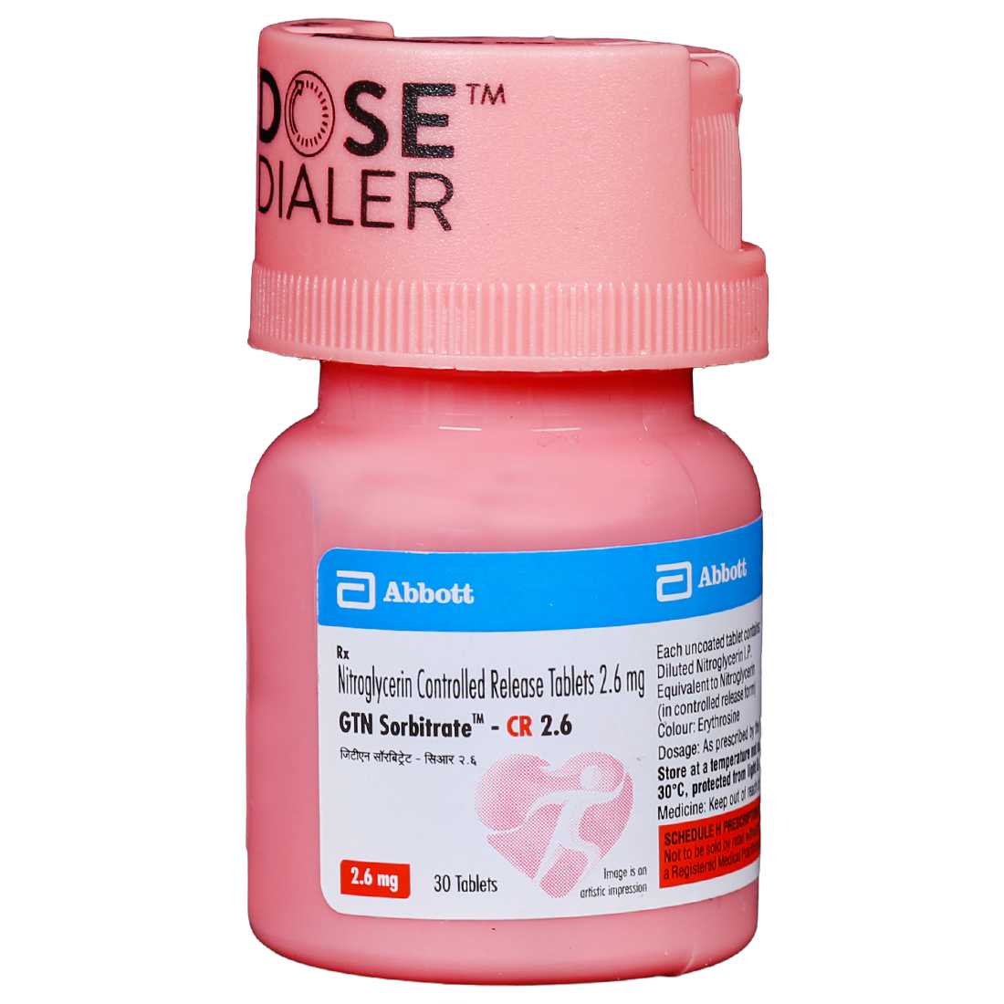 Gtn Sorbitrate CR 2.6 mg Tablet (30 Tab)