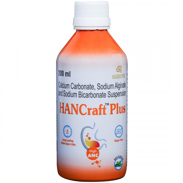 Hancraft Plus Sugar Free Mint Flavour Suspension 200 ml