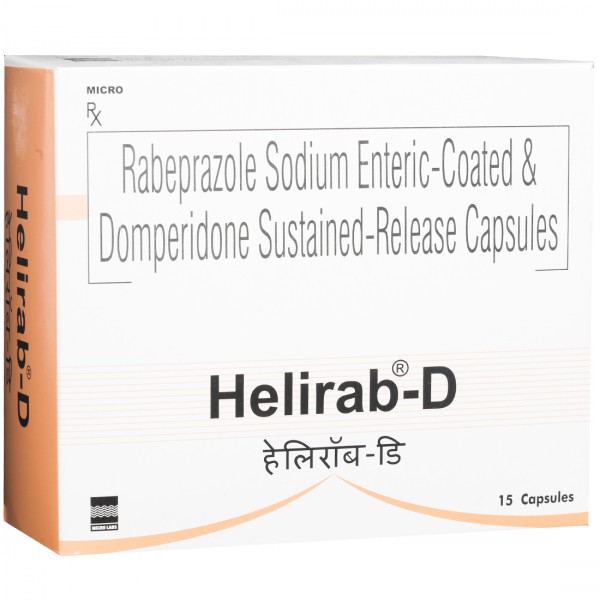 Helirab D Capsule (15 Cap) Helirab D Capsule (15 Cap)