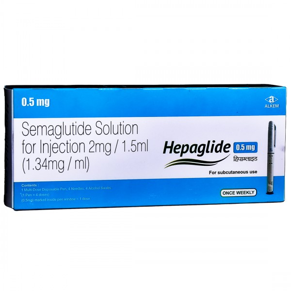 Hepaglide 0.5 mg Injection 1.5 ml (Prefilled Pen) Hepaglide 0.5 mg Injection 1.5 ml (Prefilled Pen)