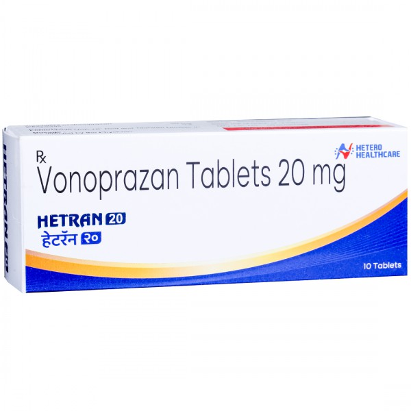 Hetran 20 mg Tablet (10 Tab)
