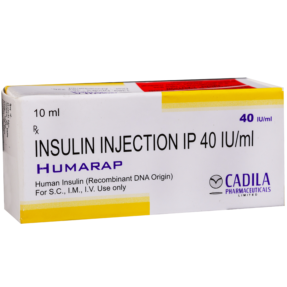Humarap 40 IU/ml Injection 10 ml (Vial) Humarap 40 IU/ml Injection 10 ml (Vial)