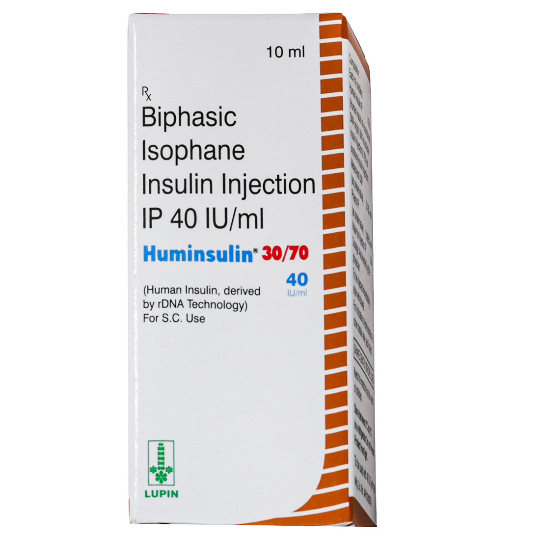 Huminsulin 30/70 Injection 40 IU 10ml (Vial) Huminsulin 30/70 Injection 40 IU 10ml (Vial)