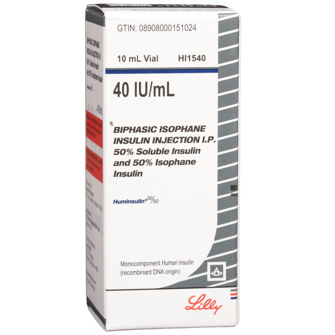 Huminsulin 50/50 Injection 40 IU 10ml (Vial)